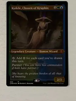 MTG - 1x Kydele, Chosen of Kruphix - Commander Legends - NM - Etched FOIL - 2020 - Image 3