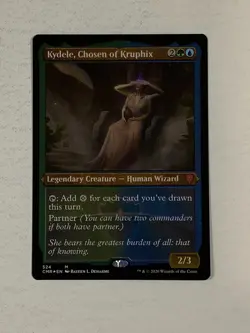 MTG - 1x Kydele, Chosen of Kruphix - Commander Legends - NM - Etched FOIL - 2020 - Image 5