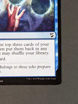 MTG - 1x Ponder - Commander 2018 - NM/LP - Blue - Magic The Gathering - #96 - Image 4