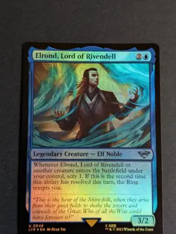 MTG - 1x Elrond Lord of Rivendell Foil Lord of the Rings: Tales of Middle Earth - Image 5
