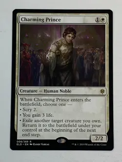 MTG - Charming Prince - Throne of Eldraine - LP/NM - Rare - Magic The Gathering - Image 4