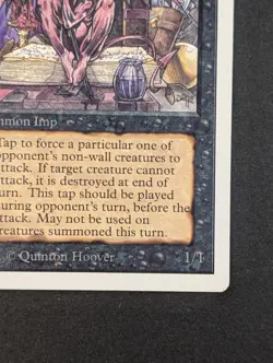 MTG - 1x Nettling Imp - Unlimited Edition 2ED - HP - Vintage Magic The Gathering - Image 7
