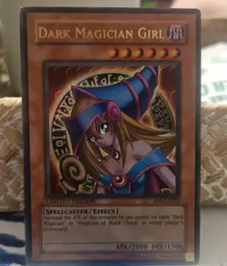 Yugioh Dark Magician Girl RDS-ENSE2 Limited Edition Ultra Rare NM - Image 1