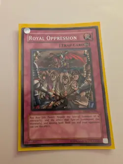 YuGiOh! YGO Royal Opression DB2-EN200 Rare VLP - Image 1