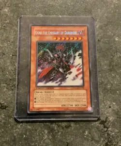 Limited Edition Secret Rare Gorz the Emissary of Darkness (DLG1-EN000) Yu-Gi-Oh! - Image 1
