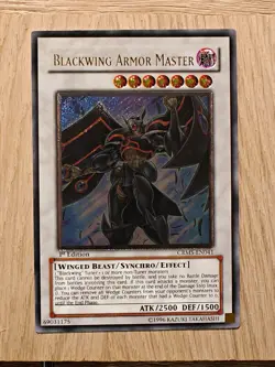 CRMS-EN041 | Blackwing Armor Master | Ultimate Rare (1st Edition) YuGiOh - Image 1