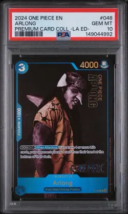 Bandai Arlong P-048 Foil Promo PSA 10 Premium Card Collection LA Edition - Image 1