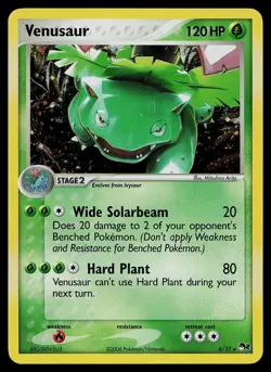 Pokemon Card - Venusaur POP Series 2 6/17 Rare Holo - Image 1