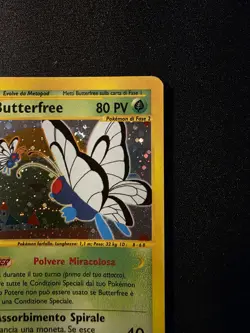 CARTA CARD POKEMON BUTTERFREE ITA HOLO SET EXPEDITION [5/165] ITA - Image 4