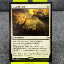 Sigarda's Aid Magic Commander Legends Raw Ungraded - Image 2