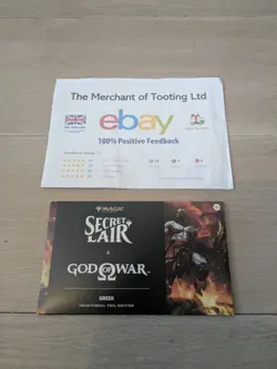MTG Secret Lair x God of War ⚔: Greek FOIL Edition Playstation | Sealed ✅ - Image 1