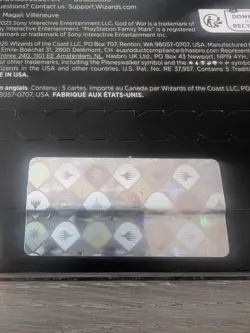 MTG Secret Lair x God of War ⚔: Greek FOIL Edition Playstation | Sealed ✅ - Image 3