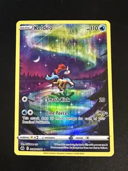 Keldeo GG07/GG70 Pokemon Crown Zenith Galarian Gallery Pokemon Full Art Holo NM - Image 1