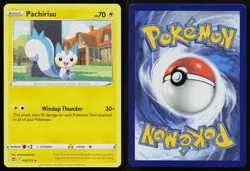PACHIRISU 052/172 UNCOMMON BRILLIANT STARS POKEMON NM - Image 3