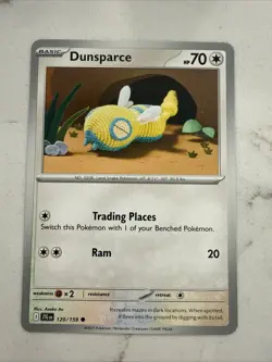 Dunsparce Journey Together 120/159 Common Pokemon Near Mint - Image 1