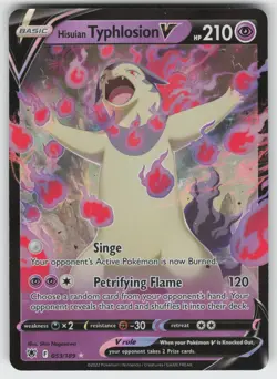 Hisuian Typhlosion V Ultra Rare SWSH10: Astral Radiance 053/189 Pokemon - Image 1