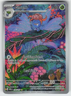 Gloom Illustration Rare SV03: Obsidian Flames 198/197 Pokemon - Image 1
