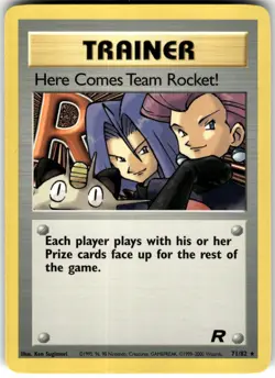 Here Comes Team Rocket! 71/82 Team Rocket Pokemon NM Fast Ship - Image 1