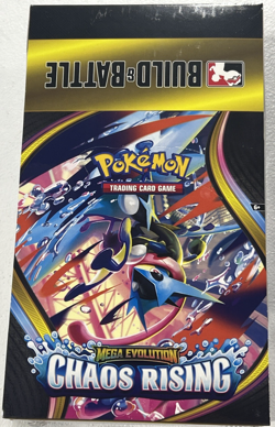 Pokemon Mega Evolution Chaos Rising Build & Battle Display SEALED - 10ct NEW TCG - Image 1