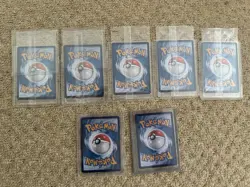 7x Pokemon TCG Pikachu Pizza Hut Promos 172 SV-P Lot - 5 Sealed & 2 loose - Image 2