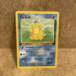 Psyduck - 1st Edition - 65/82 Team Rocket - WOTC Pokemon TCG 2000 - NM - Image 2