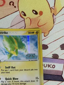 Pokemon Electrike 52/100 Reverse Holo EX Crystal Guardians - Image 4