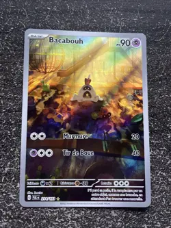 BACABOUH FULL ART - POKEMON 214/193 EV2 PAL EVOLUTIONS A PALDEA NEUF FR - Image 1