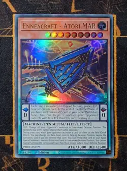 YUGIOH Enneacraft - Atori.MAR (PHRE-EN022) Ultra Rare 1st Edition Near Mint - Image 1