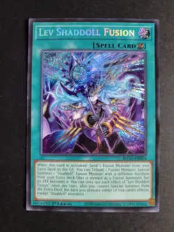 Lev Shaddoll Fusion BLGG-EN024 Secret Rare Yugioh Glorious Gallery - Image 1