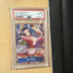 PSA 10 Boa Hancock S. Chinese 2nd Anniversary One Piece OP07-051 Serial 10894 - Image 1