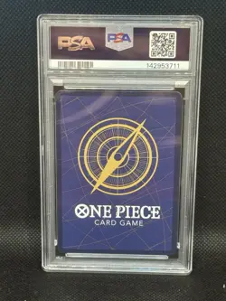 One Piece O-Nami OP06-101 PSA 10 Wings of the Captain Foil Gem Mint - Image 2