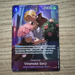 Vinsmoke Sanji OP10-063 (TR) Treasure Rare OP12 Legacy of The Master One Piece - Image 1