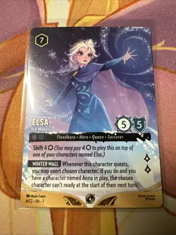 Disney Lorcana Elsa - Ice Maker non-foil Promo DLC Challenge 6/C2 EN 7 - Image 1