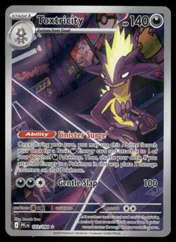 Pokemon Cards Toxtricity 103/094 Phantasmal Flames Illustration Rare NM - Image 1