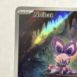 Pokemon Noibat 169/159 Sv09: Journey Together Illustration Rare Holo Card NM - Image 2