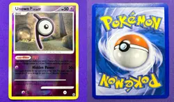 Unown [P] 33/100 Reverse Holo | DP Majestic Dawn | 2008 Pokemon TCG Card | VLP - Image 3