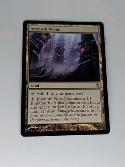 Inkmoth Nexus card from the Mirrodin Besieged set (MBS), released in 2011 - Image 1