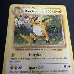 Raichu 36/108 Evolutions 2016 Holo Rare Pokemon Card LP/NM - Image 2