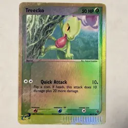 Treecko 80/97 EX Dragon | Reverse Holo Pokemon Card - Image 1