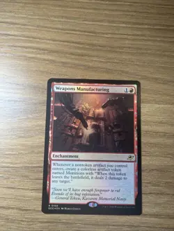Weapons Manufacturing - FOIL - Edge Of Eternities - MTG - 168 - NM - Image 1