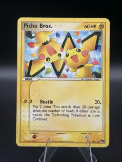 Pokemon TCG Pichu Bros 16/17 Pop Series 3 2006 MP - Image 1
