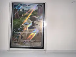 Pokemon TCG Paldean Wooper 102/094 Illustration Rare Holo ME02 - Image 1