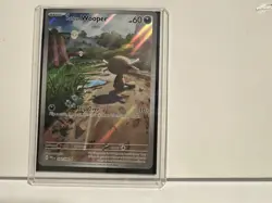 Pokemon TCG Paldean Wooper 102/094 Illustration Rare Holo ME02 - Image 2
