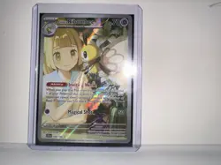 Pokemon TCG Lillie's Ribombee 164/159 Illustration Rare Full Art Holo Sv09 - Image 1