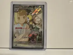 Pokemon TCG Lillie's Ribombee 164/159 Illustration Rare Full Art Holo Sv09 - Image 2