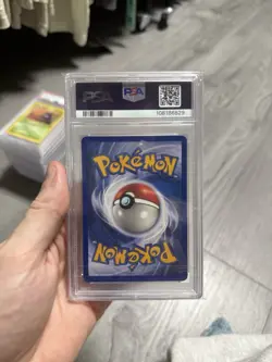 Pokemon 1999 Rhyhorn #61 PSA 9 - Image 2