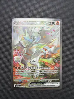 Carte pokemon Reshiram EX 166/086 - ALT - EV10.5 - Flamme Blanche - FR - Image 1