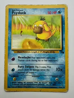 ✨5x Vintage Water Bundle • Pokemon Vintage Base Jungle Fossil • See Description - Image 2