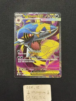 Pokemon Phantasmal Flames - Mega Sharpedo Ex - 113/094 - Full Art - M/NM - Image 1