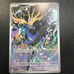 Pokemon TCG Xerneas Illustration Rare Full Art Holo 091/086 Chaos Rising 🔥 A - Image 1